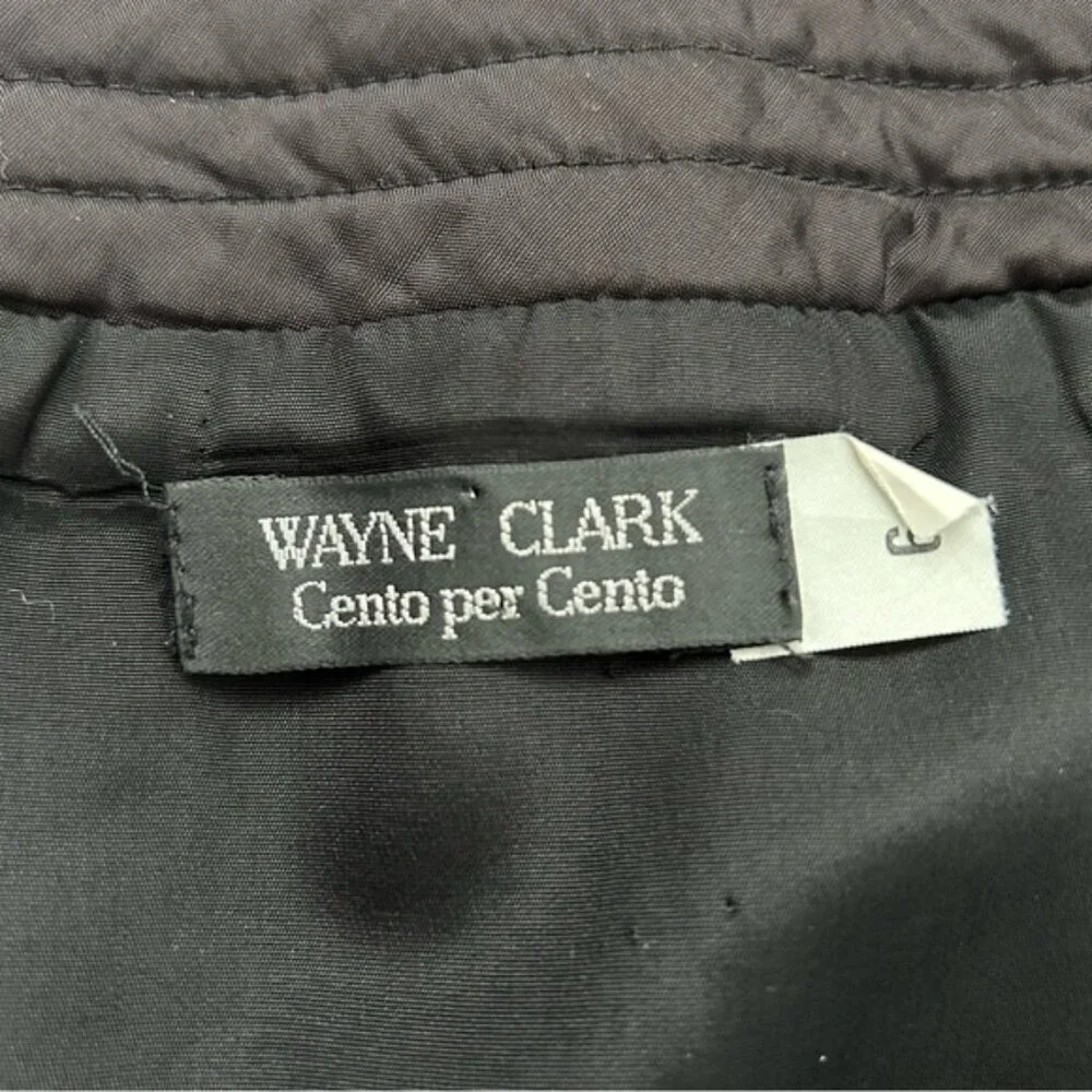 Vintage Wayne Clark Virgin Wool Wrap Skirt - Picture 9 of 10